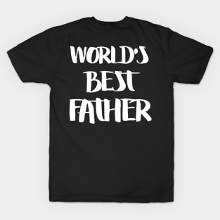 World’s best father gift T-Shirt